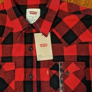 Levi's Red and Black Flannel